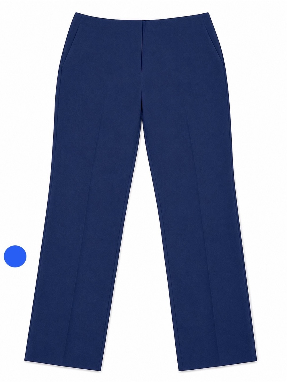 Ann Taylor Bi-Stretch Navy Blue Career Dress Pants Size 14 NWT